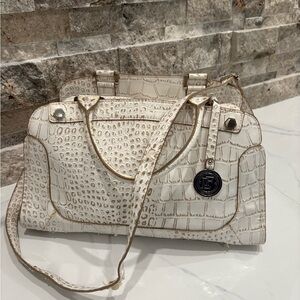 London Fog purse white and beige